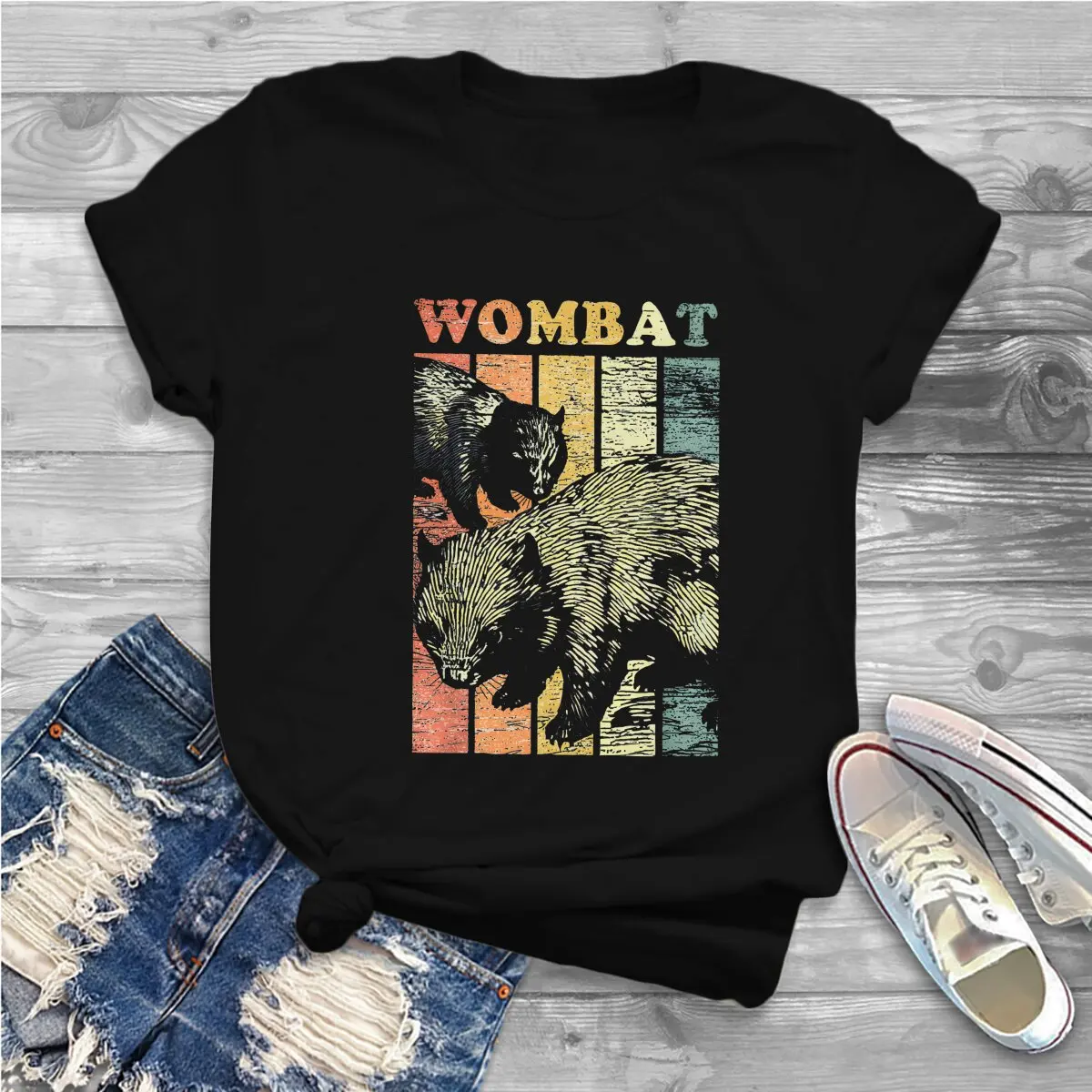 Wombat Hip Hop TShirt Australian Koala Leisure Polyester T Shirt Newest Stuff For Adult