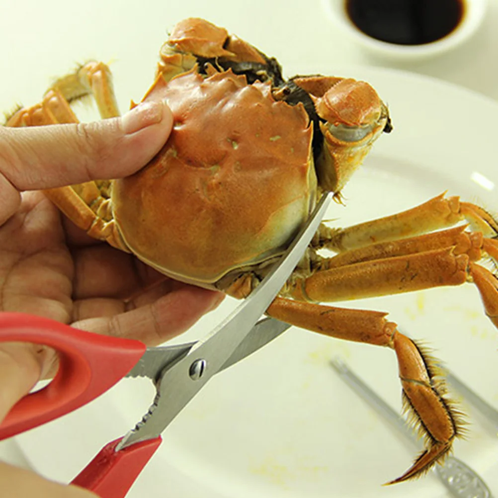 

3Pcs Heavy Duty Kitchen Shears Stainless Steel for Bone Meat Seafood Poultry Cutting Bbq Grill Cooking Prep Kitchen Shears