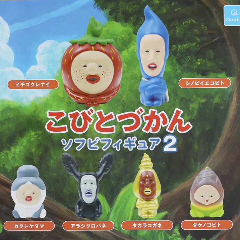 

Qualia Japan Original Kawaii Gashapon Figure Anime Farm Elf Pachydrin Figurine Cute Capsule Toys Miniature Kids Creative Gifts