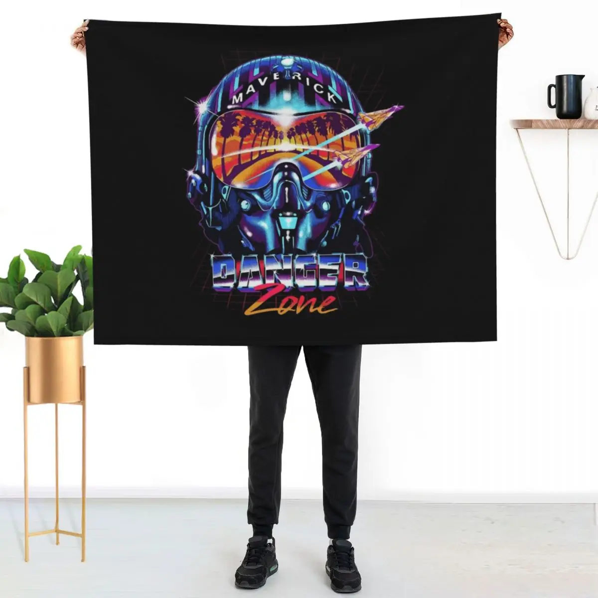 TOPGUN Talk to me Throw Blanket Bed Fashionable Furry Kid'S for winter Baby manga Blankets