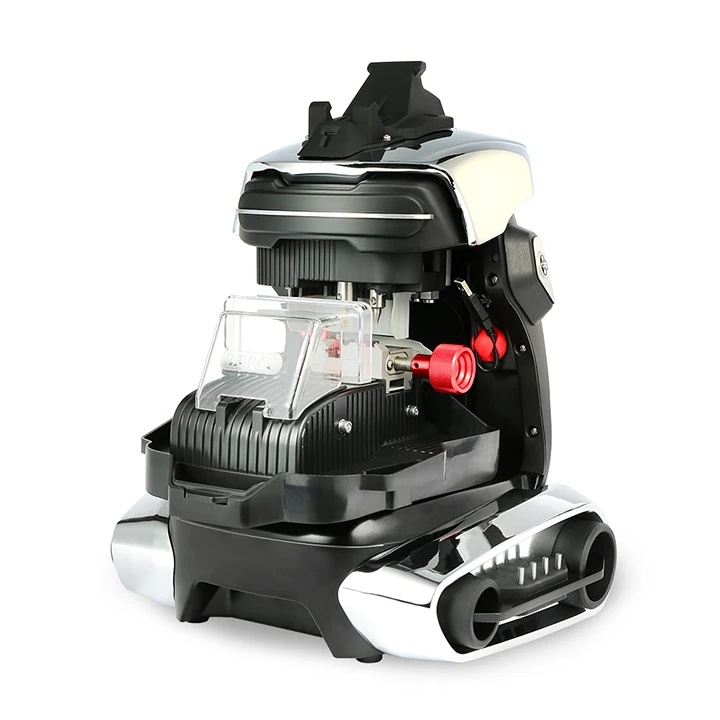 New 2026 Magic TANK 2M2 MAX CNC Automatic Key Cutting Machine DC Brushless Motor 10000-13000 RPM Spindle Speed Universal Black