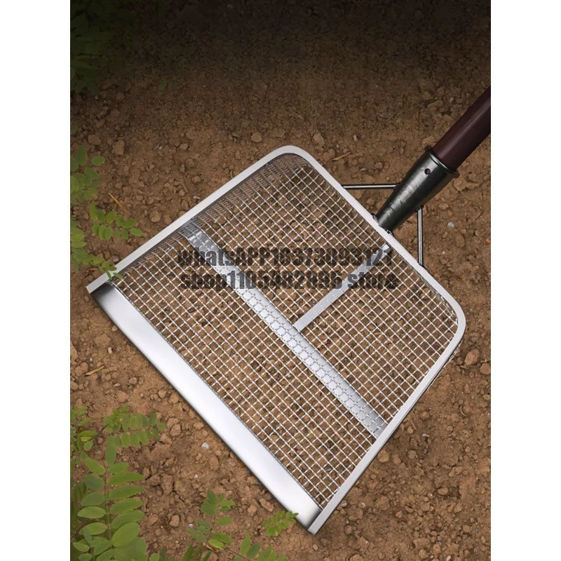 Soil sieve artifact Leaking grain shovel Sieve filter jujube chestnut dustpan tool