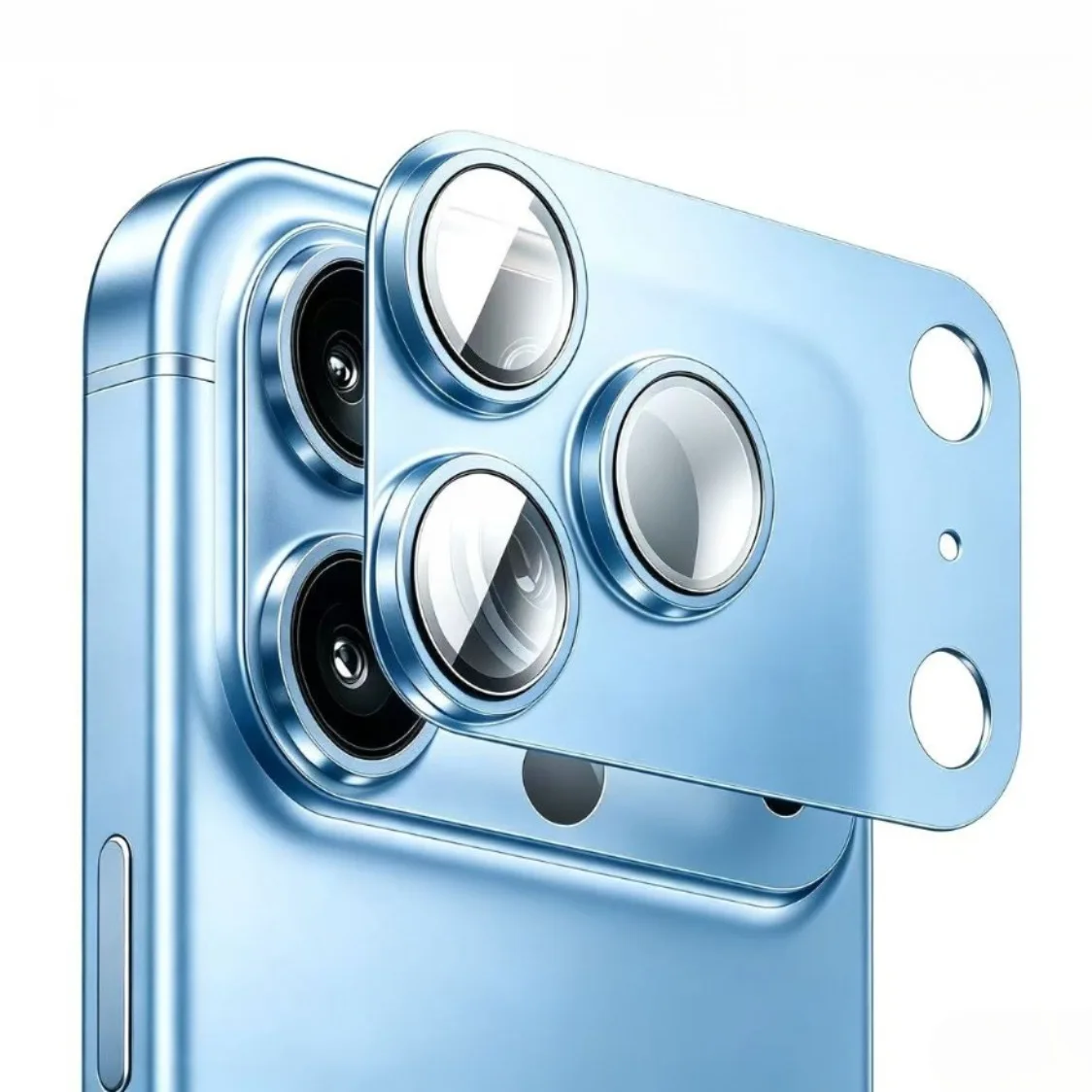 2026 Neuer Kameraobjektivschutz für iPhone 18 Pro 18 Pro Max Metalllegierung 9H Gehärtetes Glas Vollständige Abdeckung Kratzfestes Zubehör – Detail 10