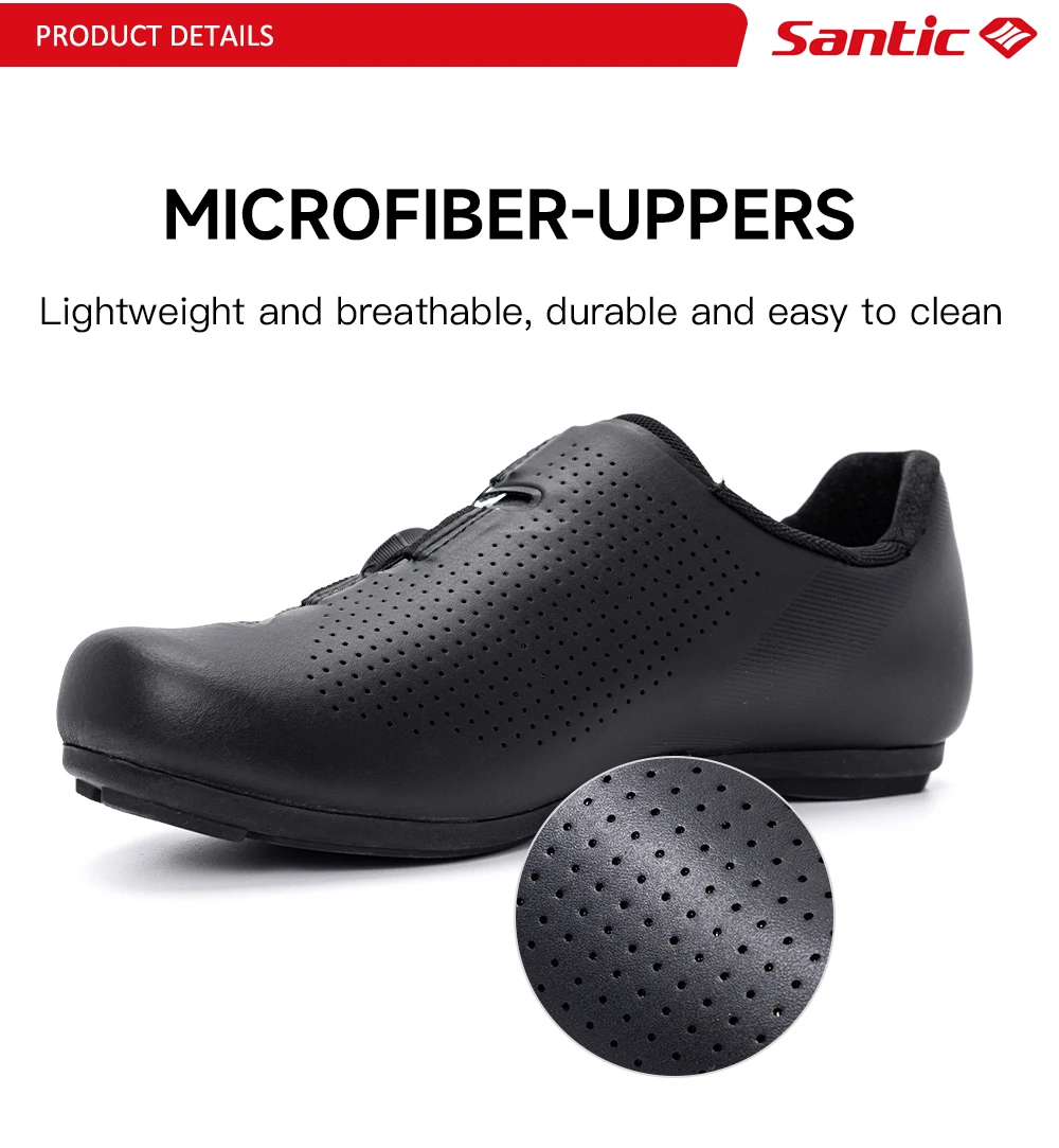 Santic Radfahren Nicht-lock Flache Schuhe Männer Outdoor Sport MTB Fahrrad Schuhe Frauen Einstellbar Casual Road Turnschuhe Komfortable Asien größe – Detail 8