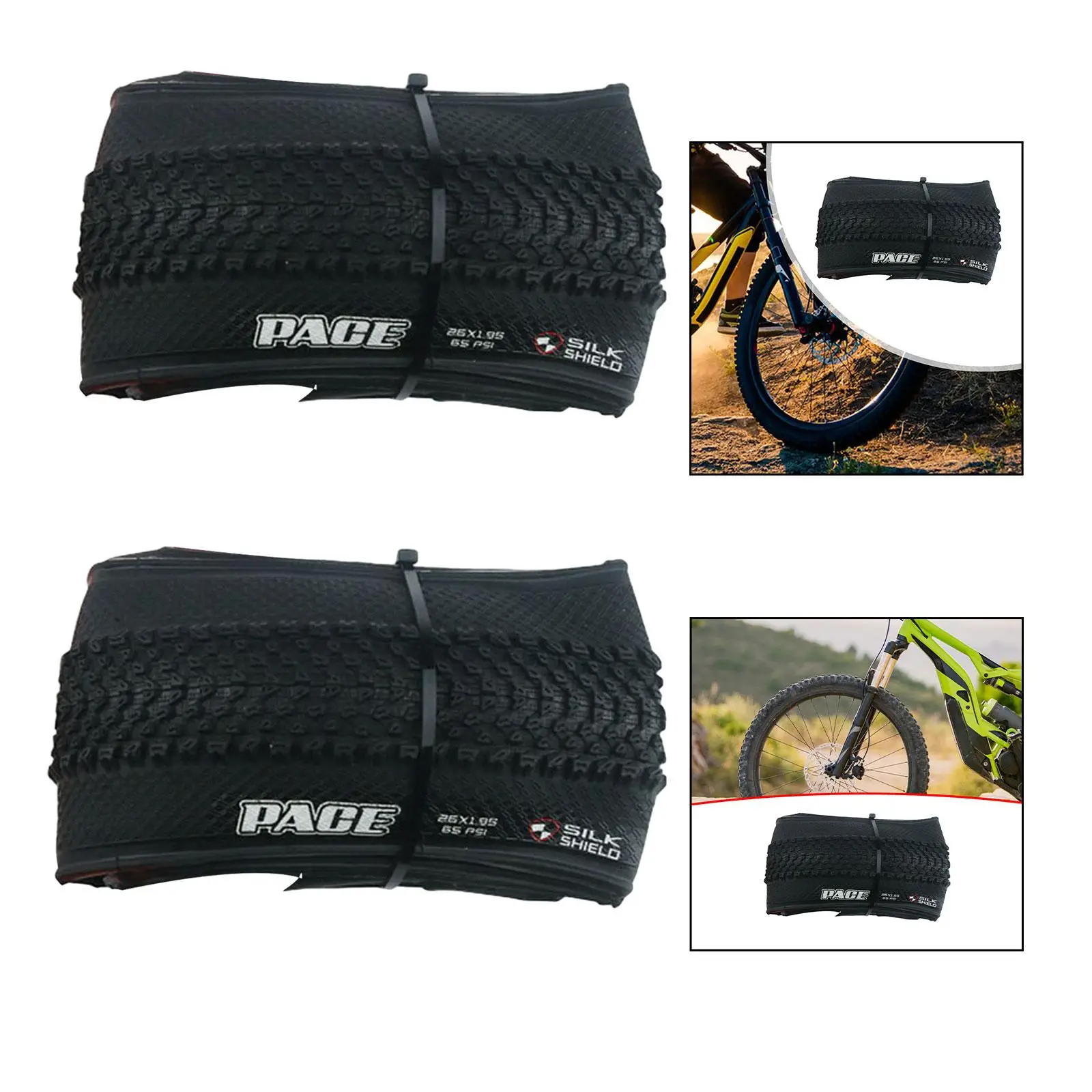 

Mountain Bike Tire 1.95 Inch Folding Replacement Bicycle Tire