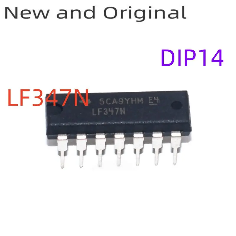 

LF347N DIP14 JFET-INPUT QUAD OPERATIONAL AMPLIFIERS