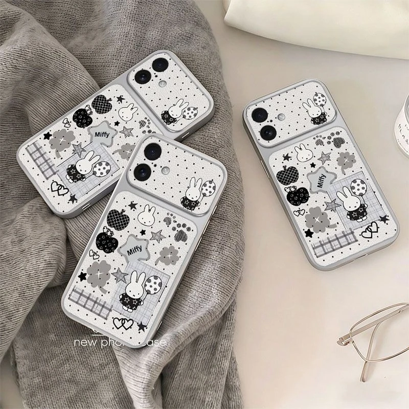 Cartoon Kawaii New Applicable To Apple 18 Phone Case Ultra-thin Simplicity Affordable Luxury Drop-resistant GoodLooks Gift Miffy