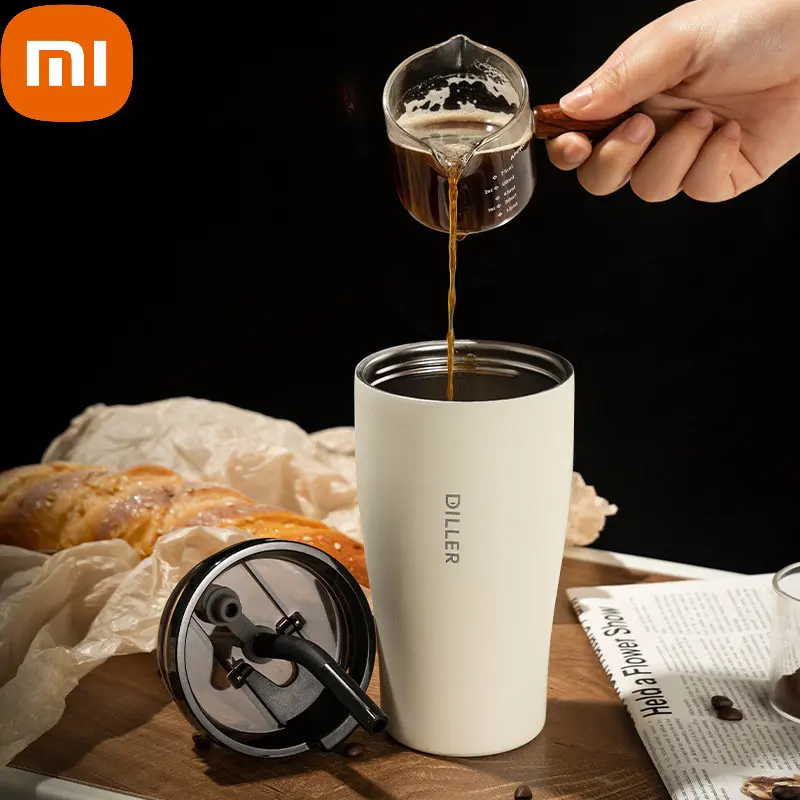 Xiaomi Thermal Cup For Coffee Mountain Travel Thermal Cup Sleek Insulated Cup For Coffee 316 Stainless Steel Water Bottle