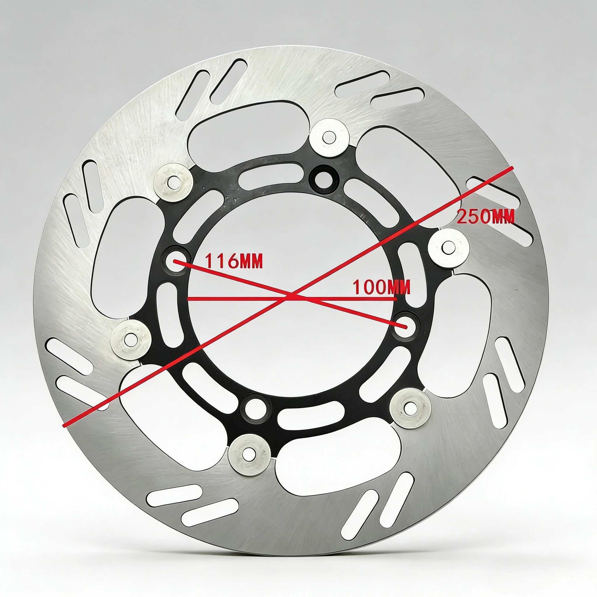 

Передний тормозной диск для мотоциклов Kawasaki KX250 2003-2005, KX250F KXF250 2004-2005, KLX650C 1993-1995