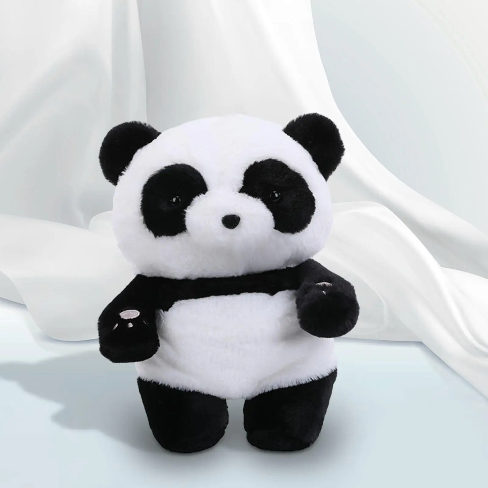 กระเป๋าสะพายไหล่ตุ๊กตา tas ransel PANDA ยัดไส้หมีแพนด้าสำหรับเด็กผู้ชายเด็กผู้หญิง