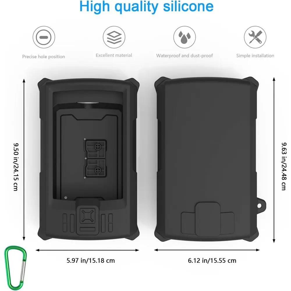 

Fish Finder Protective Silicone Skin Cover Compatible with Garmin Striker Vivid 7cv and Garmin Striker Vivid 7sv Sonar Transduce