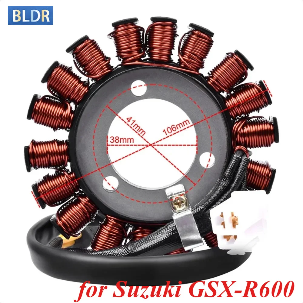 

Motorcycle Generator Magneto Stator Coil Parts 31401-01H00 for Suzuki GSX-R600 GSXR600 L1-L6 GSX-R750 GSXR750