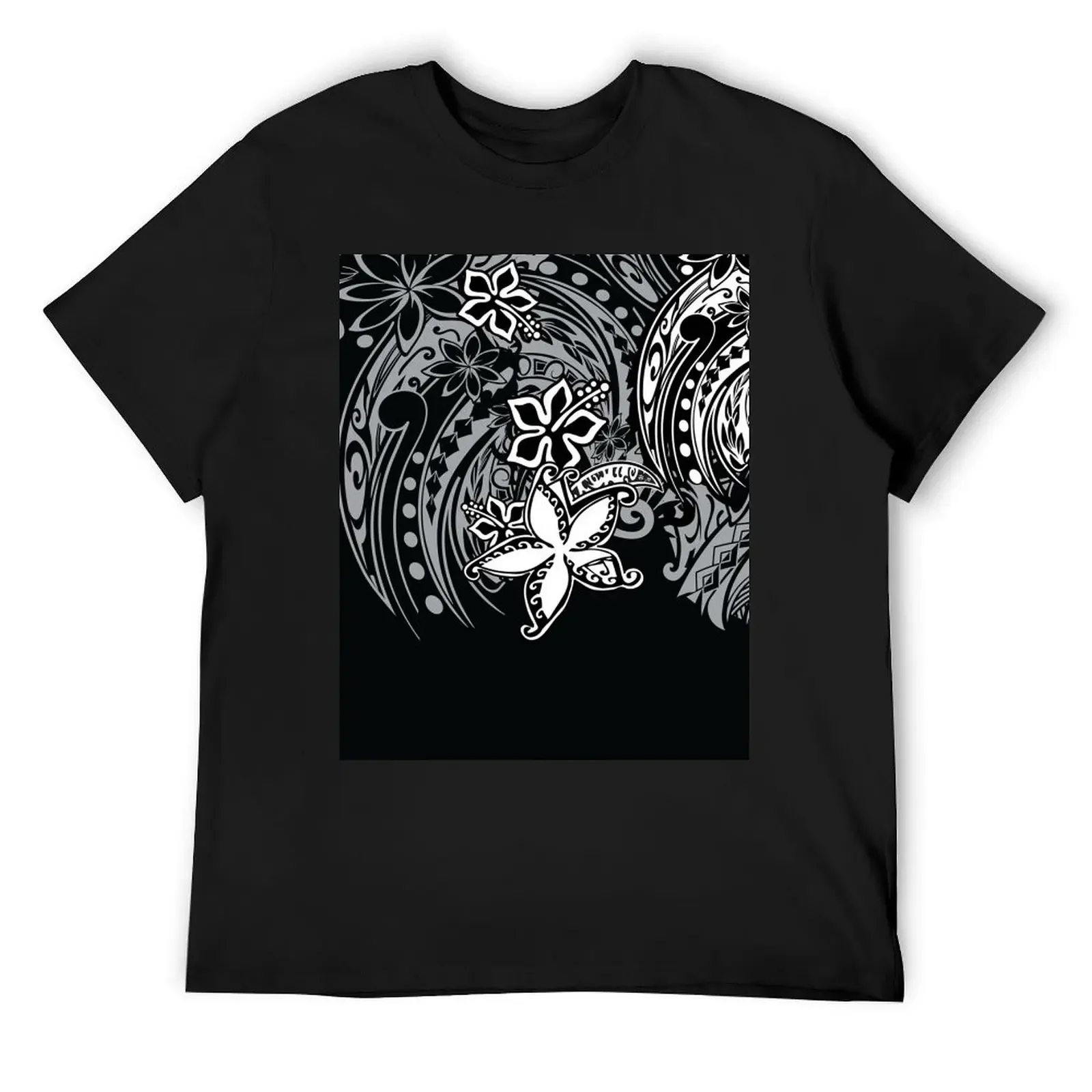 

Polynesian Slate Grey Tribal Threads T-Shirt summer top sublime t shirts for men pack