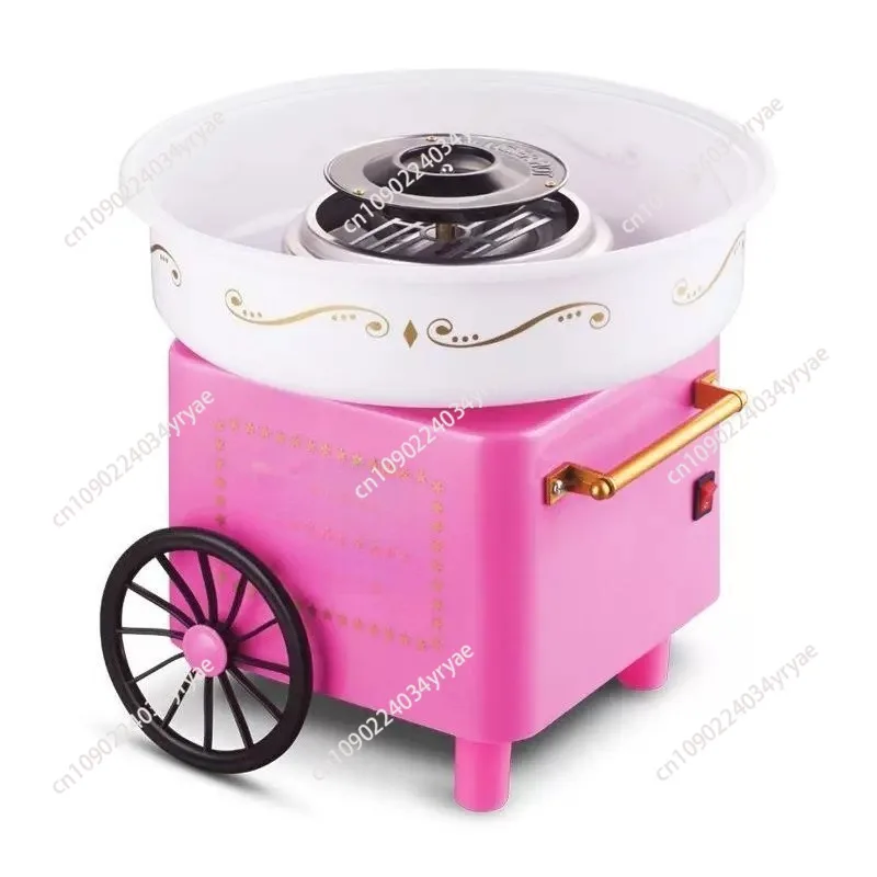 

Fower cotton candy floss making machine with cart Fairy floss maker candy maker