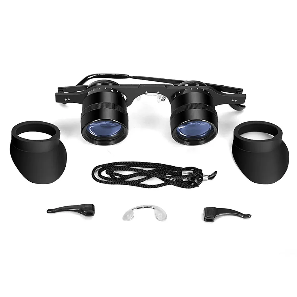 11X Portable Hands-free Binocular Fishing Glasses Magnifier Loupes Optics Binoculars Telescope for Opera Theater Concert Sport view 6