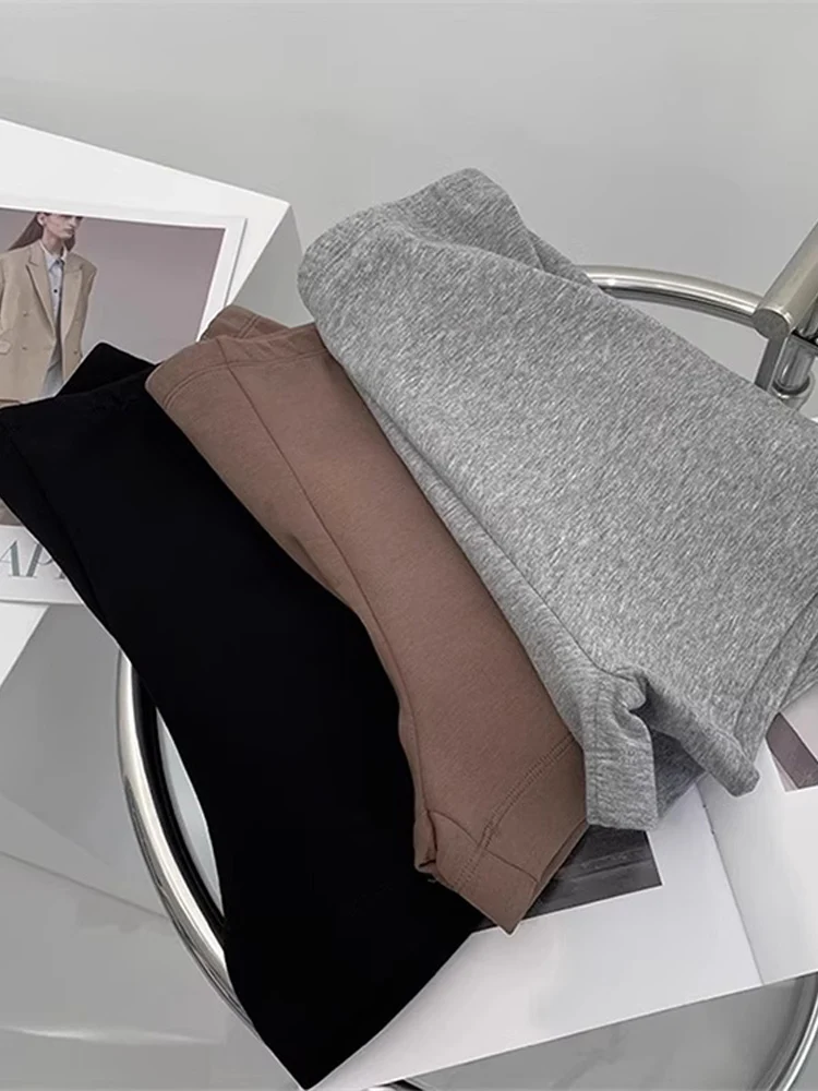 

ay High-Waist Cycling orts Women's 2025 Summer New Slimming Sports Fitn Base Layer Hot Pants Commute Sle PU Material