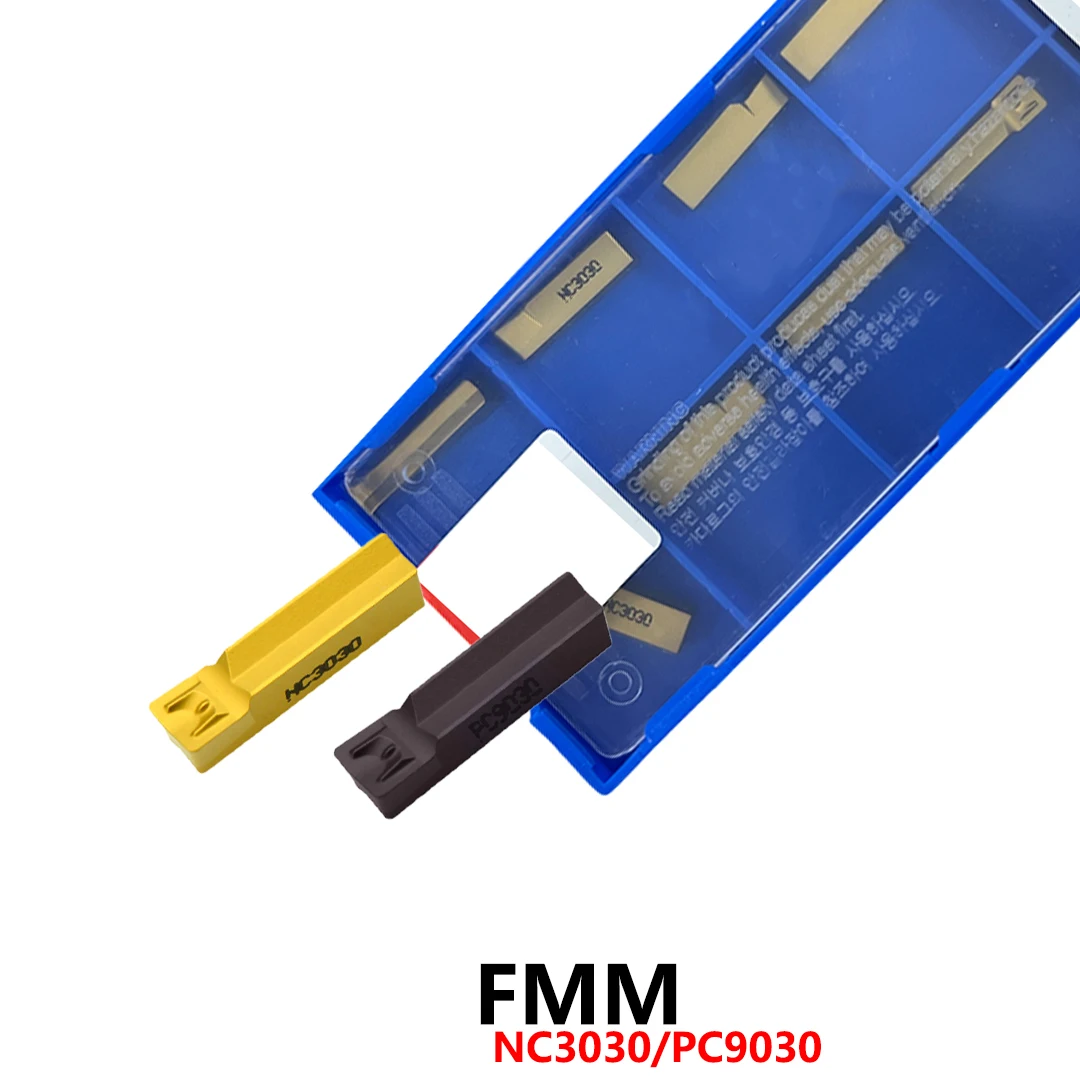 

100% Original Carbide Inserts FMM300R-03 NC3030 NC3020 FMM400R-04 PC9030 FMM500R-04 Single-ended Grooving CNC Lathe Tools Holder