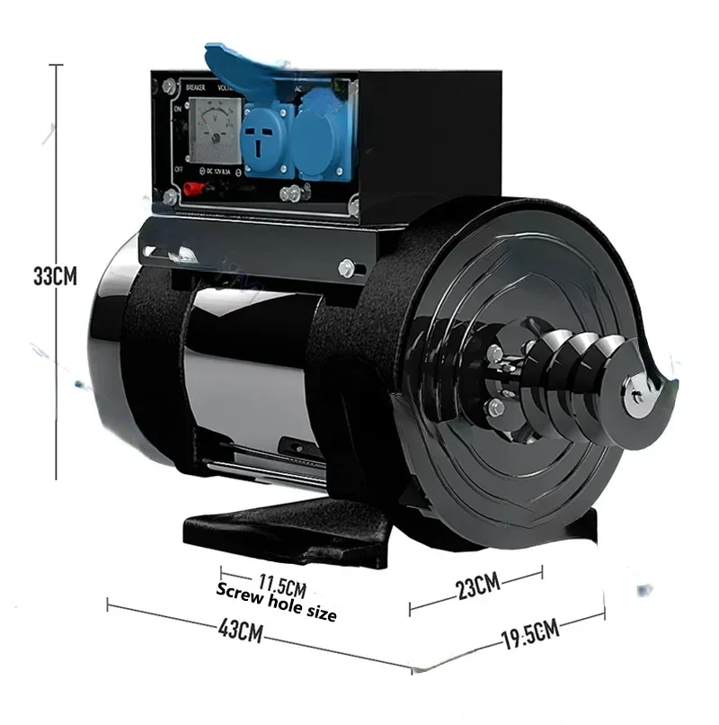 

Hot sales 3-10kw 220V high-power small generator single-phase generator frequency 50HZ diesel generator set