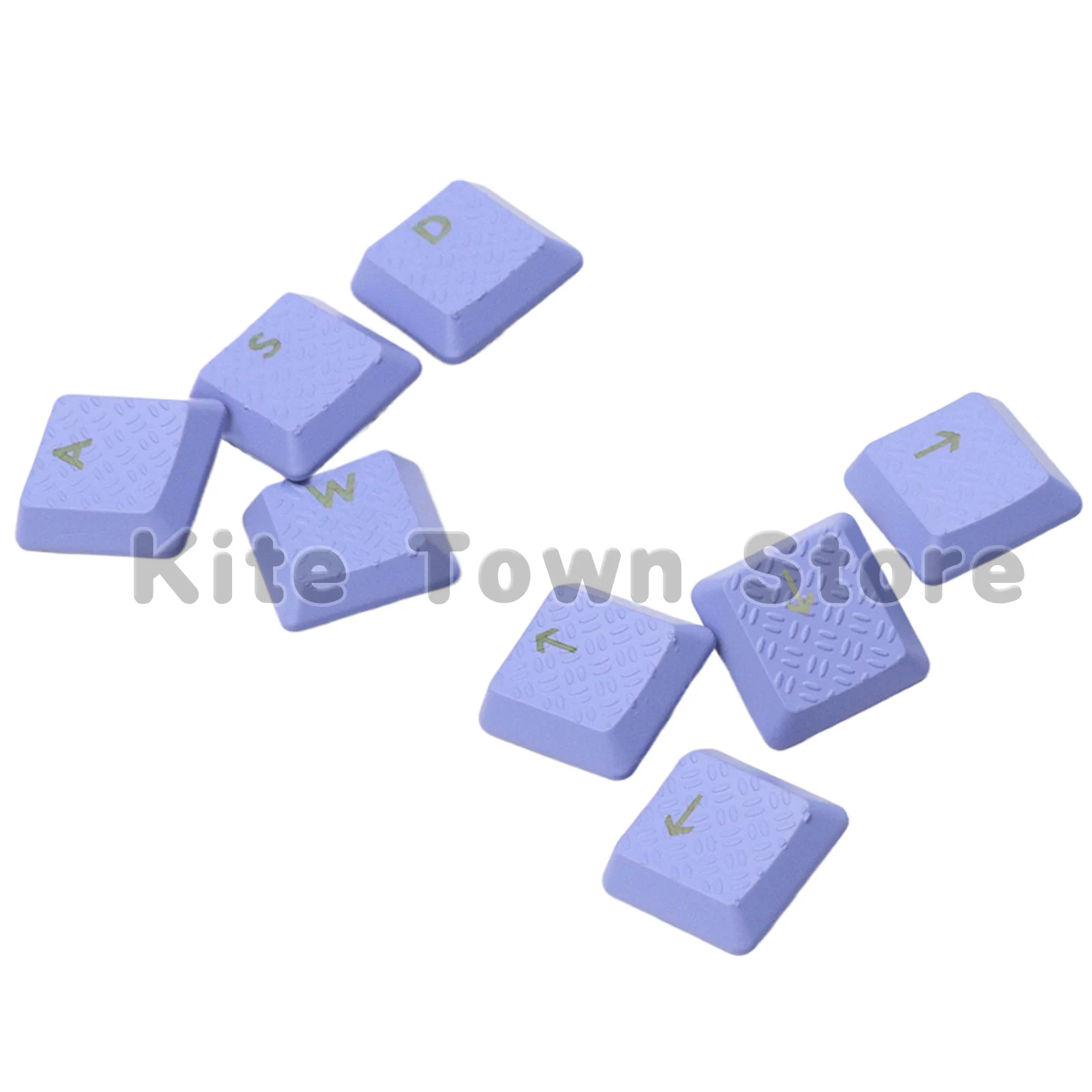 

Purple 8 pcs Texture Tactility Backlit Replacement Keycaps for Logitech G813 G815 G913 G915 TKL RGB Mechanical keyboard