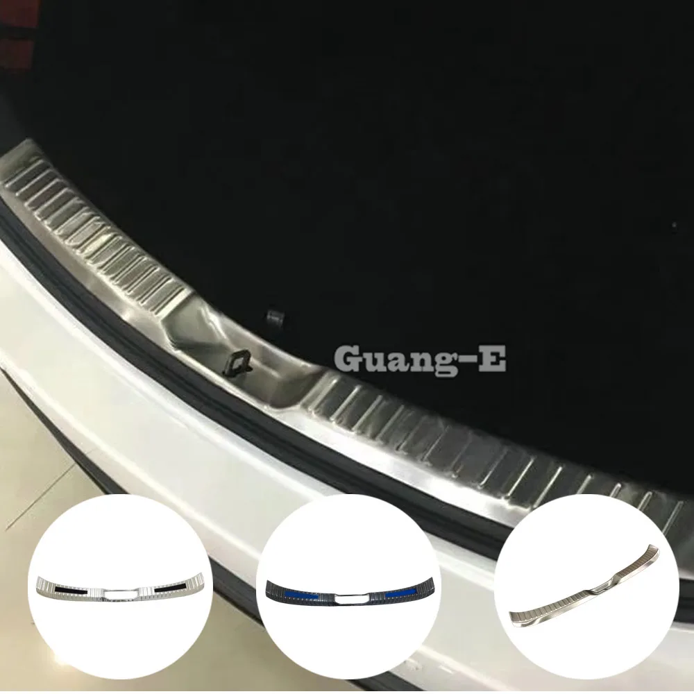 

Car Styling Inner Inside Rear Bumper Trim Stainless Steel Scuff Sill Trunk Plate Pedal For Mazda CX8 CX-8 2017 2018 2019 2020