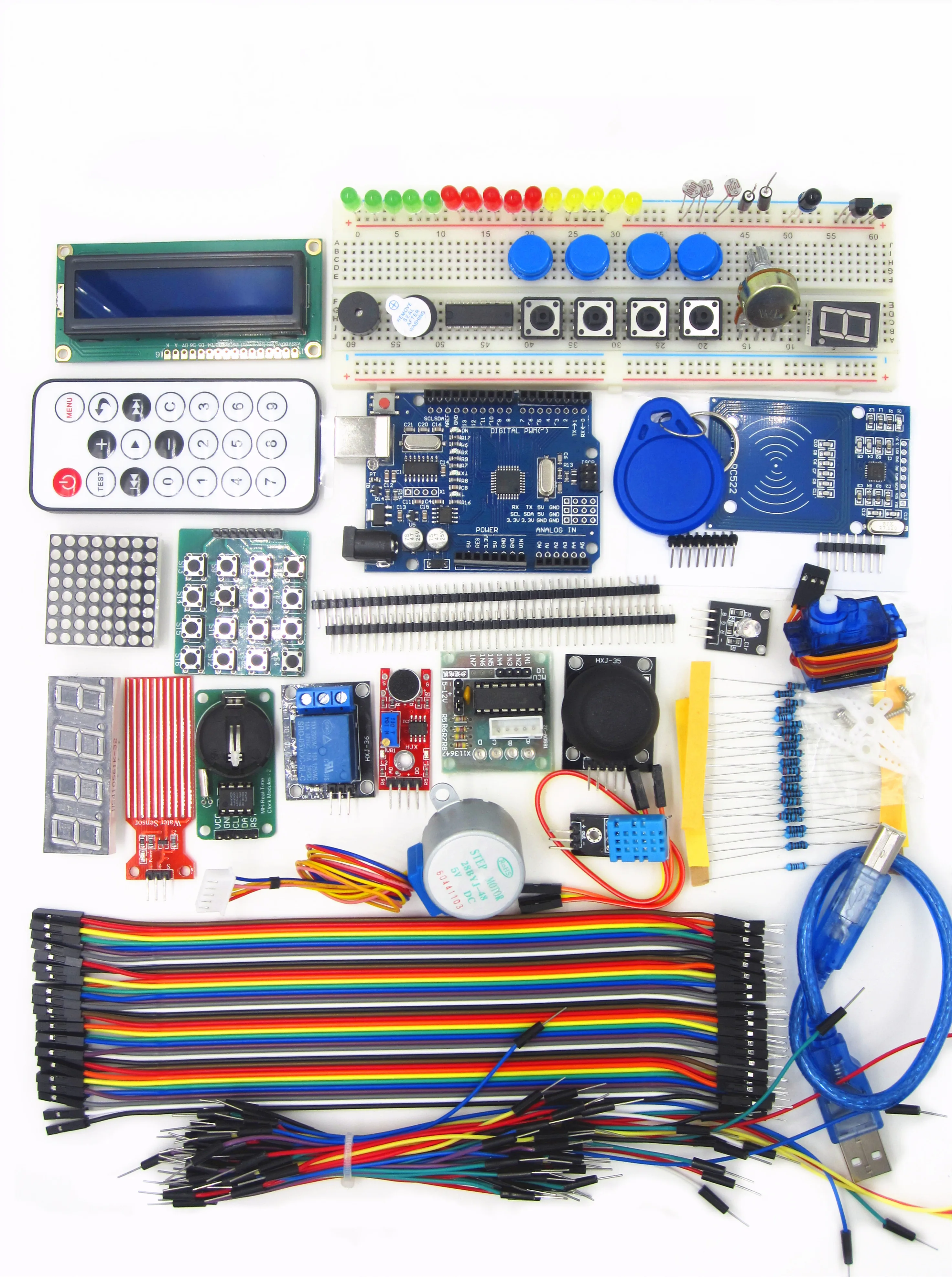 UNO R3 KIT Upgraded version of the Starter Kit the RFID learn Suite LCD 1602 kit