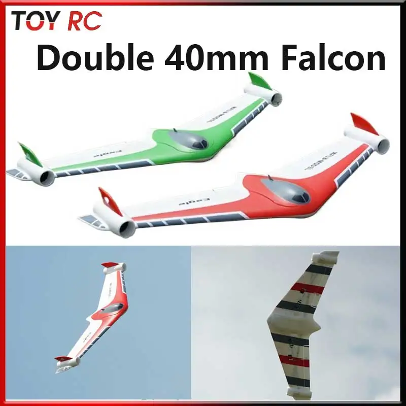 

Радиоуправляемый самолет-планер Model Flying Wings Double 40mm Eagle для полетов на открытом воздухе, подходит для взрослых энтузиастов, требует сборки.