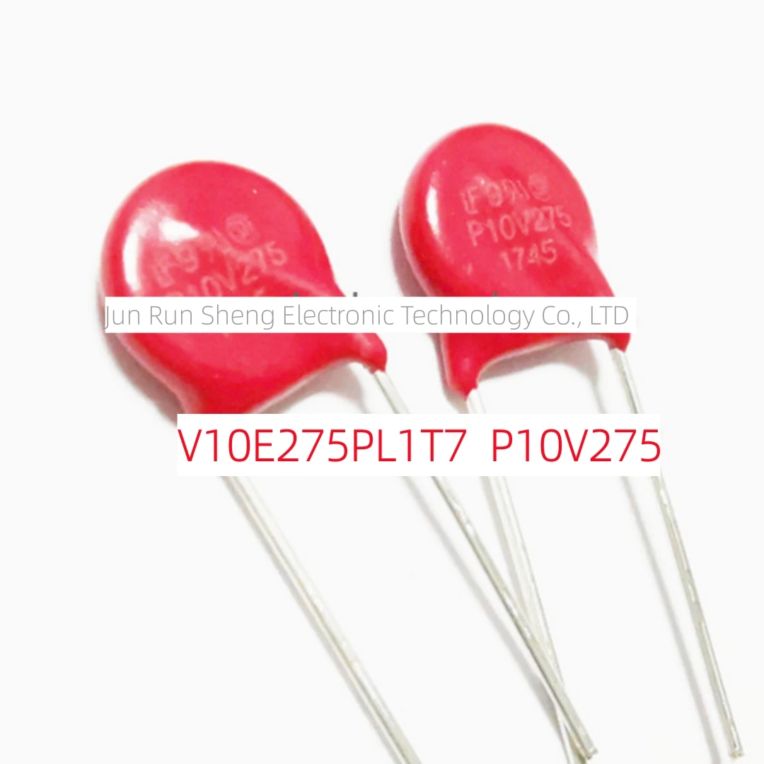 1/10/20PCS Original Litteifuse V10E275P P10V275 Red Varistor 430V 3.5KA DISC 10MM Rheostat AC275 DC350 200pF MOV V10E275PL1A7