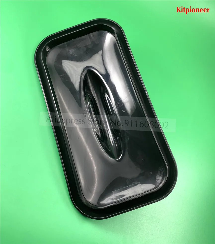 Accesorios de tapas de arco de lujo 2 en 1, cubiertas superiores de plástico para máquinas de helado GS Soft Serve, accesorios de repuesto BJ, longitud 36cm