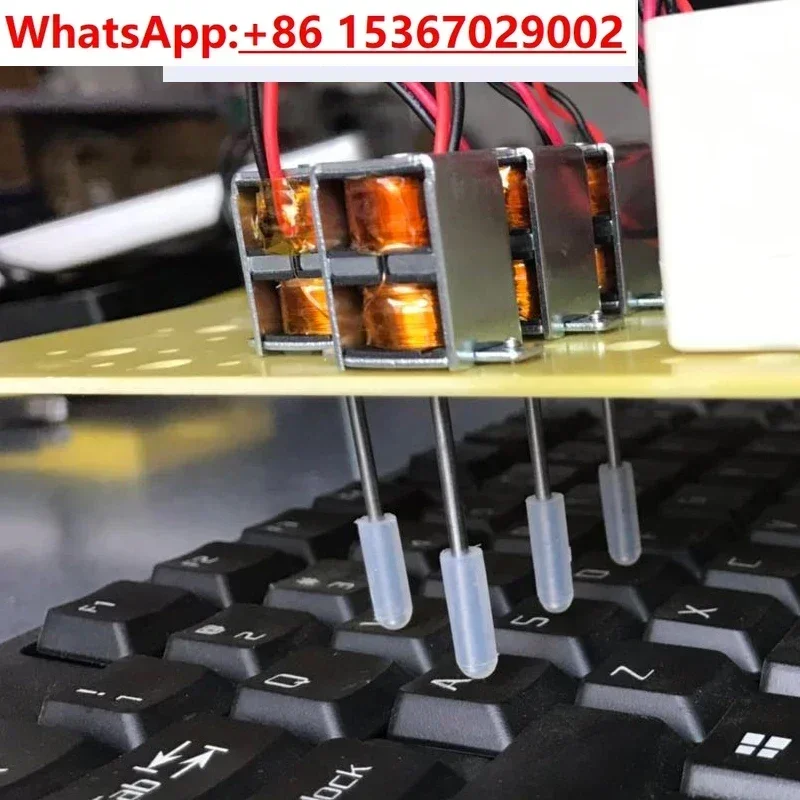 4-channel Physical Clicker Automatically Press the Keyboard Mechanical Arm Keyboard Clicker
