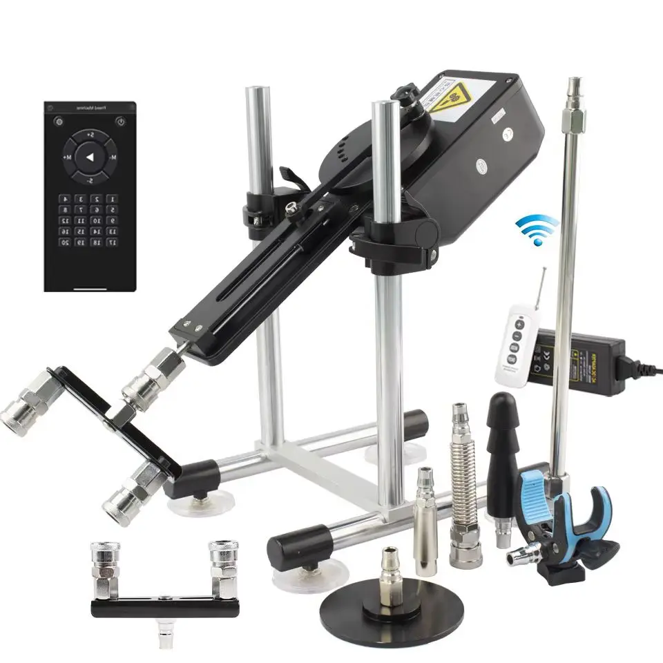 FREDORCH Premium Sex Machine with Big Dildo APP Wireless Dual Control Sex Toys for Men and Women Masturbation Sex Love Machine