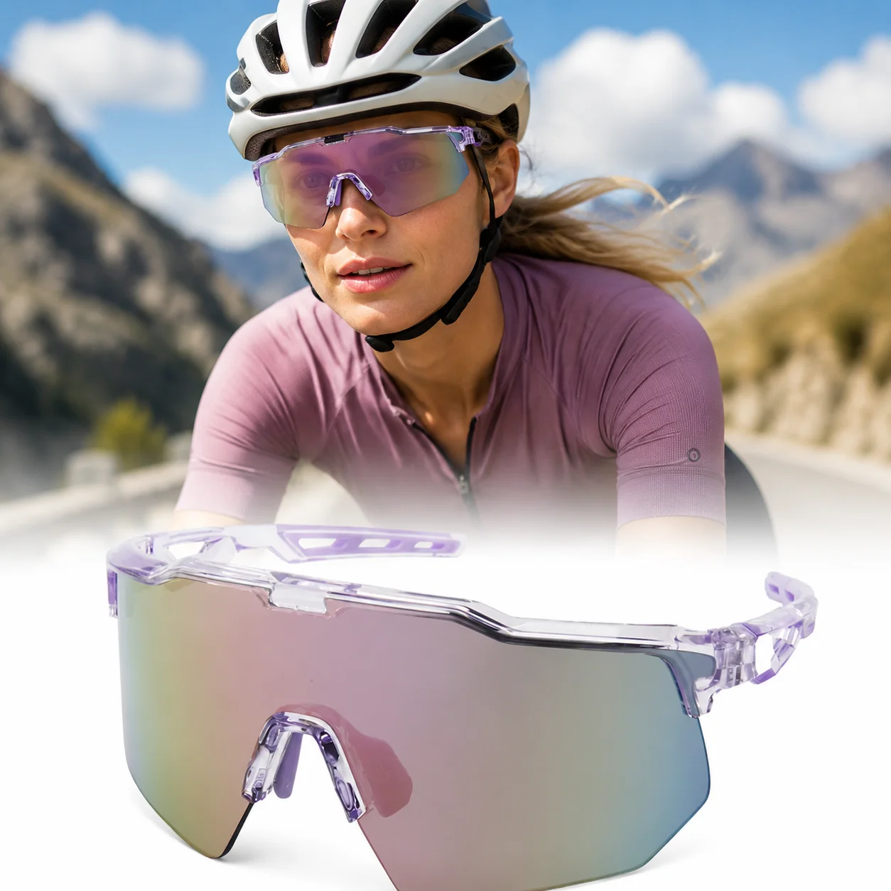 

Men Women Polarized Cycling Sunglasses UV400 TR90 MTB Road Bike Sports Sunglasses Running Fishing Driving Outdoor Goggles