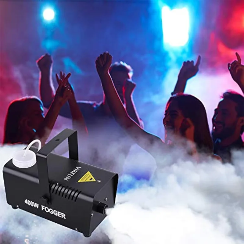 Stage Effect Remote Control Fog machine 400W Effect Smoke Machine DJ Party KTV Wedding Bar Stage Show