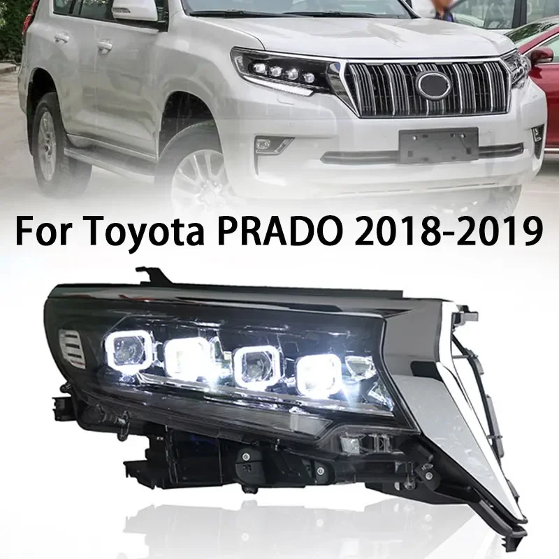 

Front Lamp for Toyota Prado Headlights 2018-2022 Land Cruiser Prado LED Headlight DRL All LED light Source Auto Accessories