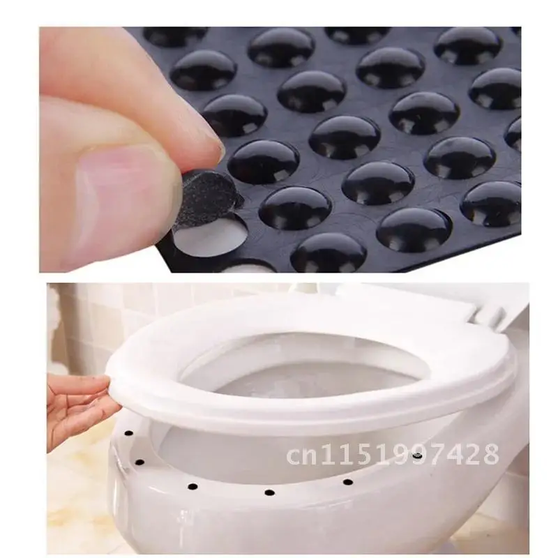 100pcs Soft Silicone Rubber Feet Pads Self Adhesive Anti Slip Bumpers High Sticky Gel Shock Absorber Door Mute Crash Pad