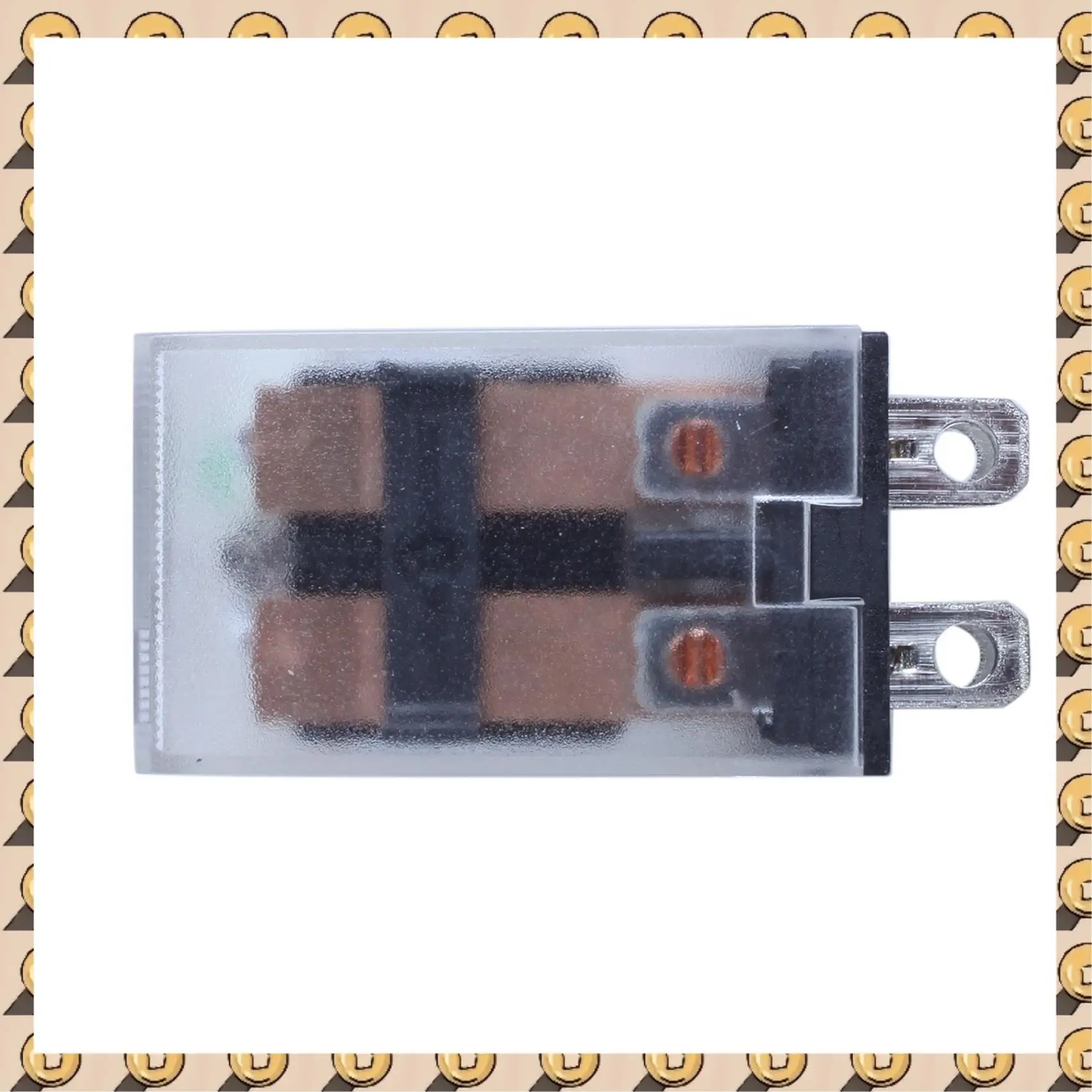 

A003 2X JQX-13F LY2 Катушка постоянного тока 12 В 8-контактное DPDT Электромагнитное реле с зеленым светодиодом