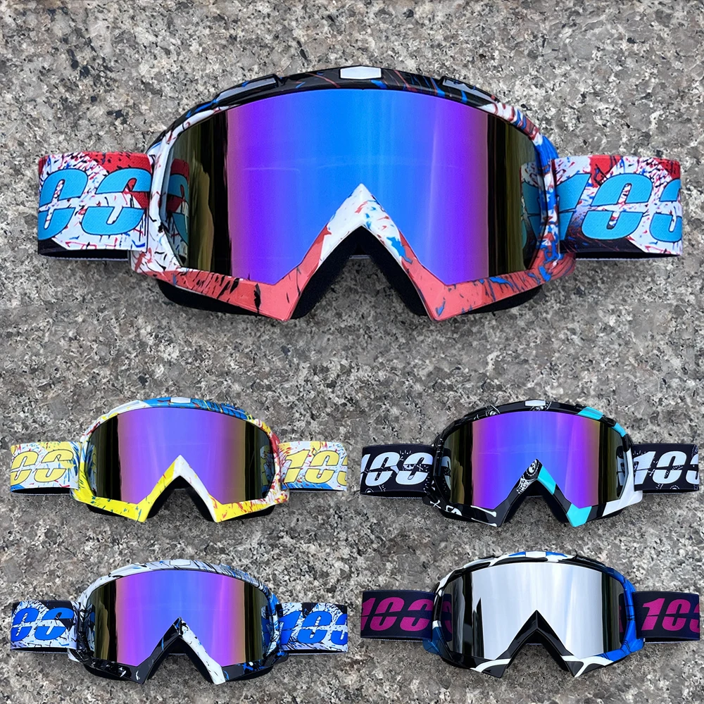 Motocross-Brille Outdoor-Fahrbrille Skihelm-Brille Motocross-Brille Rennbrille Fahrradbrille