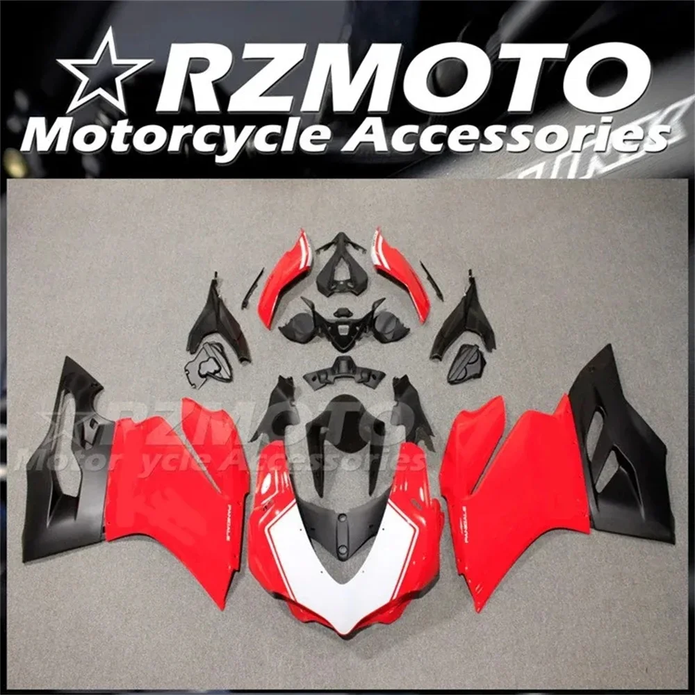 

Injection Mold New ABS Motorcycle Fairings Kit Fit for Ducati 959 1299 Panigale s 2015 2016 15 16 Bodywork set Custom Red Black