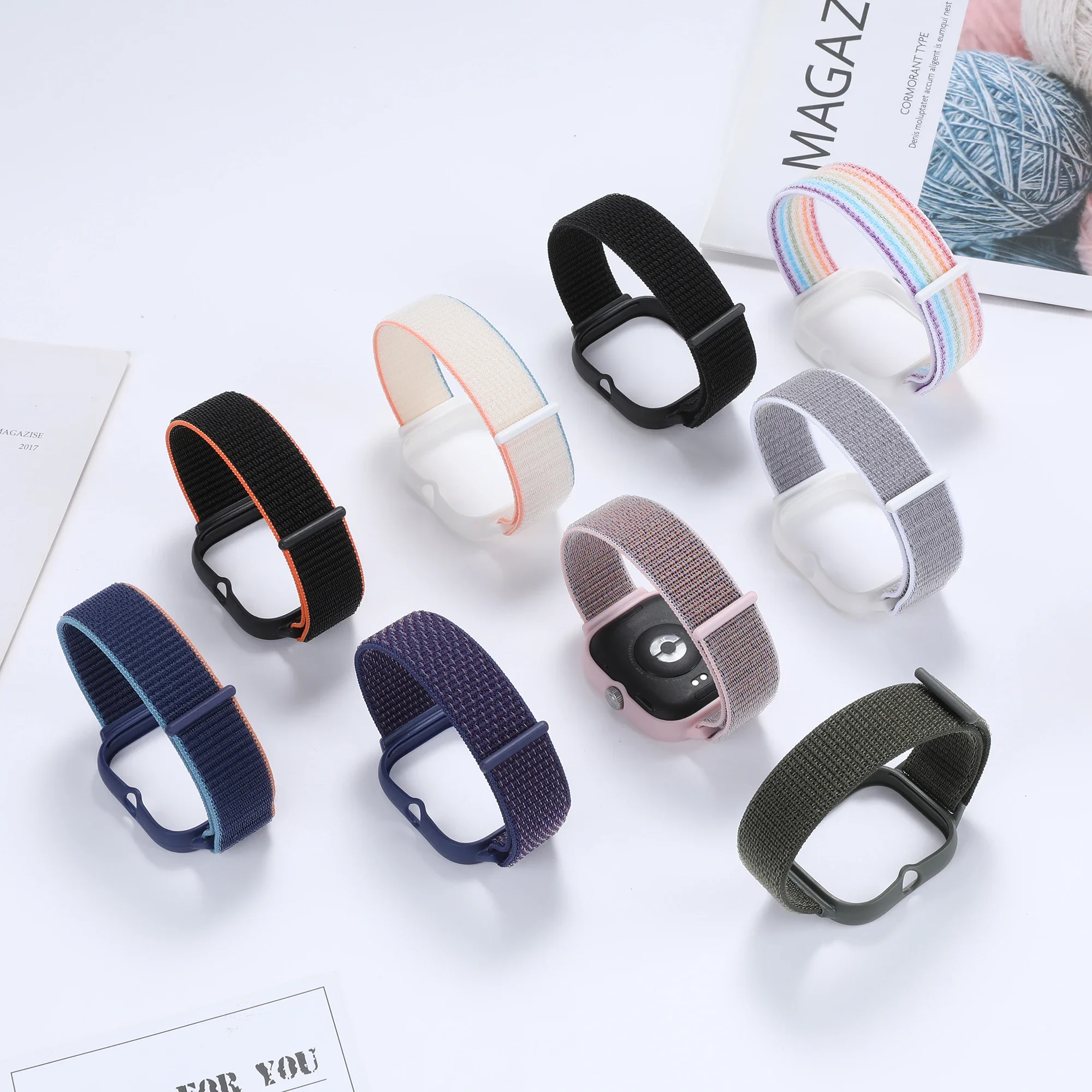 Breathable Strap for Xiaomi Redmi Watch 4 Nylon Loop Replaceable Wristband Smart Watch Belt for Redmi Watch 4 Sports Watchband