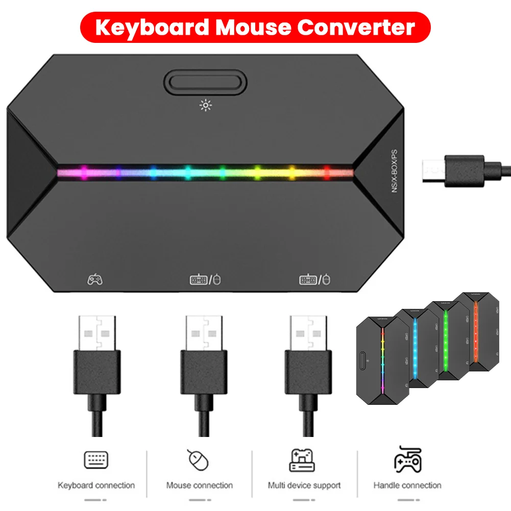 Gaming Keyboard And Mouse For Xbox - Konverter Mouse Keyboard Gaming 2-1PC Adaptor