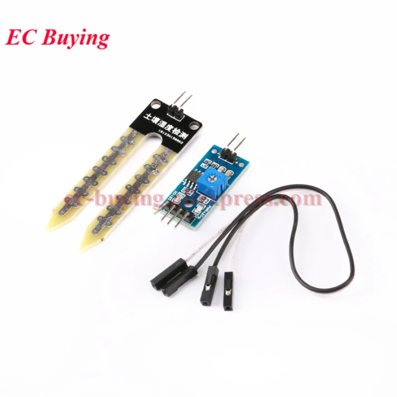 Capacitive Soil Moisture Sensor Module Detection Soil Humidity 5V 12V Relay Control Module Automatic Watering Switch For Arduino