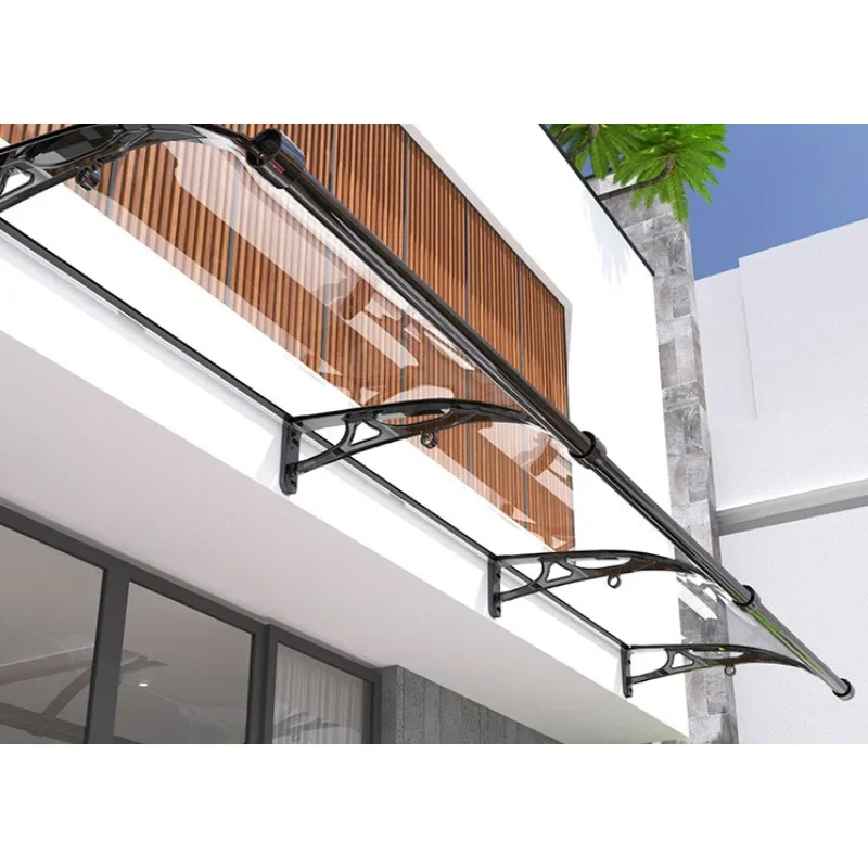 Outdoor sunshade, aluminum alloy rain shelter, eaves, household rain shelter, balcony, windows, simple shed, terrace, shed, rain