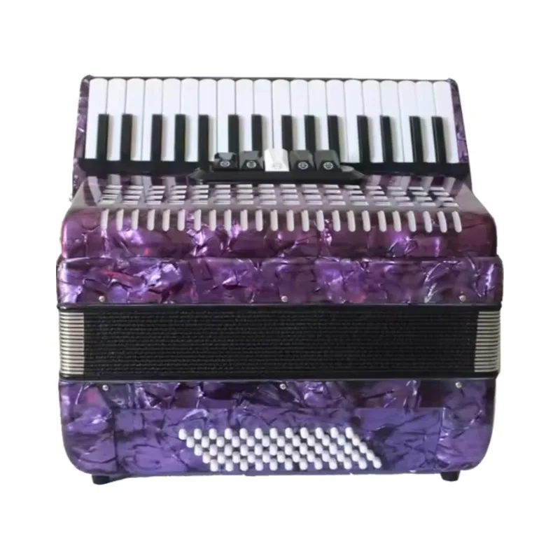 Professional Standard Size 37-Key Diatonic Piano Accordion 96 Button Musical Instrument From China