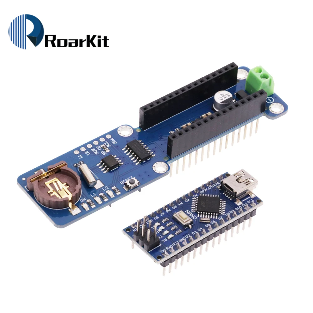 Nano Data Record Logging Shield Module For Arduino Nano Recorder Module 3.3V With SD Card Interface Module RTC Real Time Clock