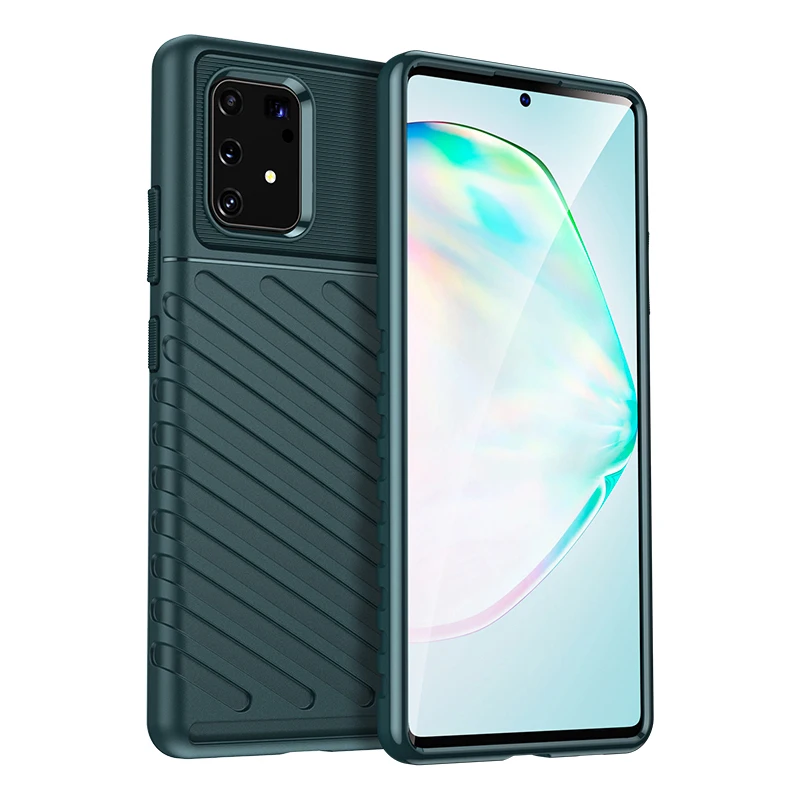 Luxury Case Cover Shockproof Silicone Phone Case For Samsung Galaxy A81/M60S/Note 10 Lite/A91/M80S/S10 Lite