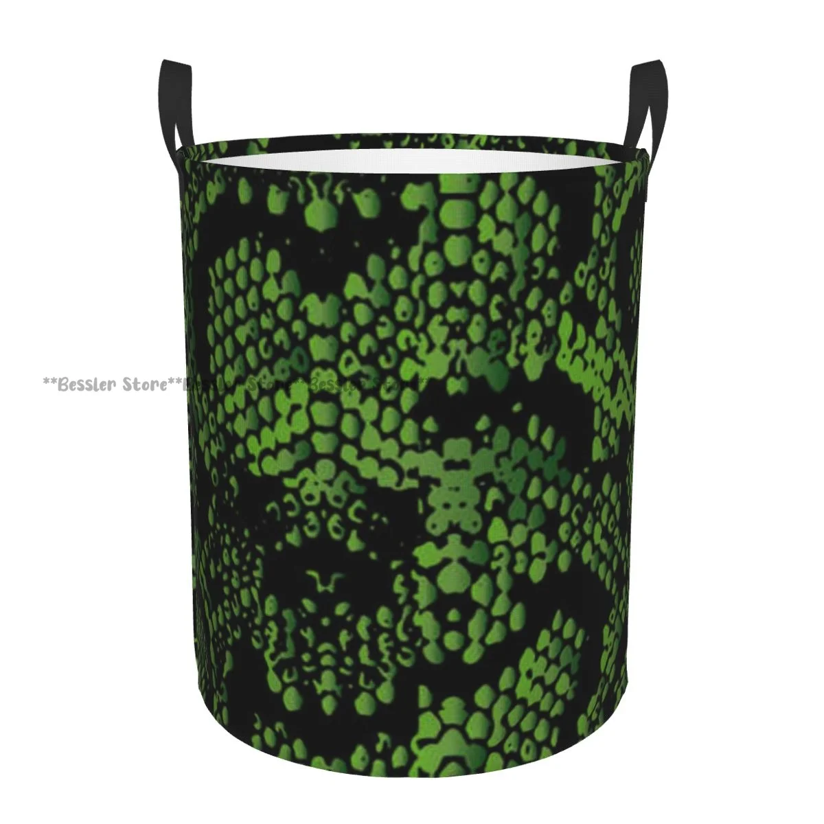 

Snake Animal Texture Waterproof Storage Bag Household Dirty Laundry Basket Folding Clothes Organizer