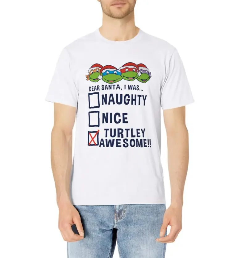 Christmas Santa I Was Awesome T-Shirt