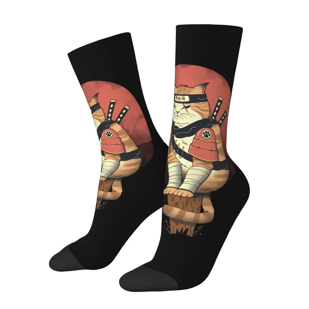 Warrior Animal Socks Printed Men's Stockings Polyester