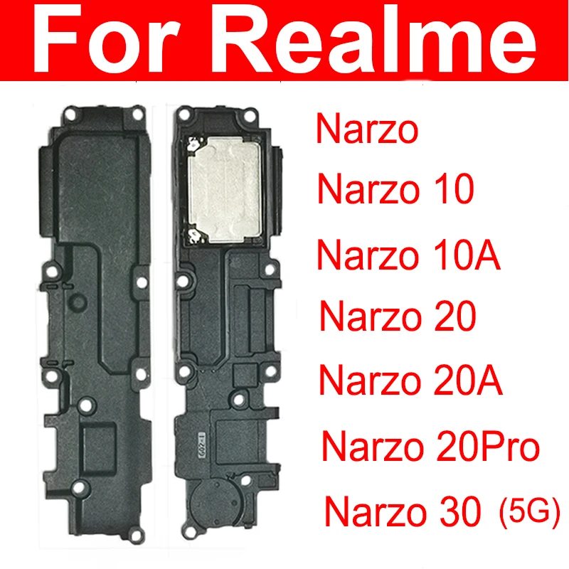 For Oppo Realme Narzo 30 Narzo 30 5G Narzo 10 10A 20 20A 20 30 Pro Loudspeaker Buzzer Louder Speaker Inner Sound Buzzer Parts