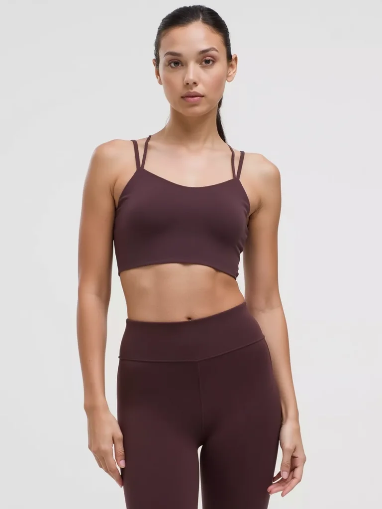 

DAIMU LIVE double shoulder strap cross strap sports bra women's shockproof running yoga vest anti-sagging fitness bra summer