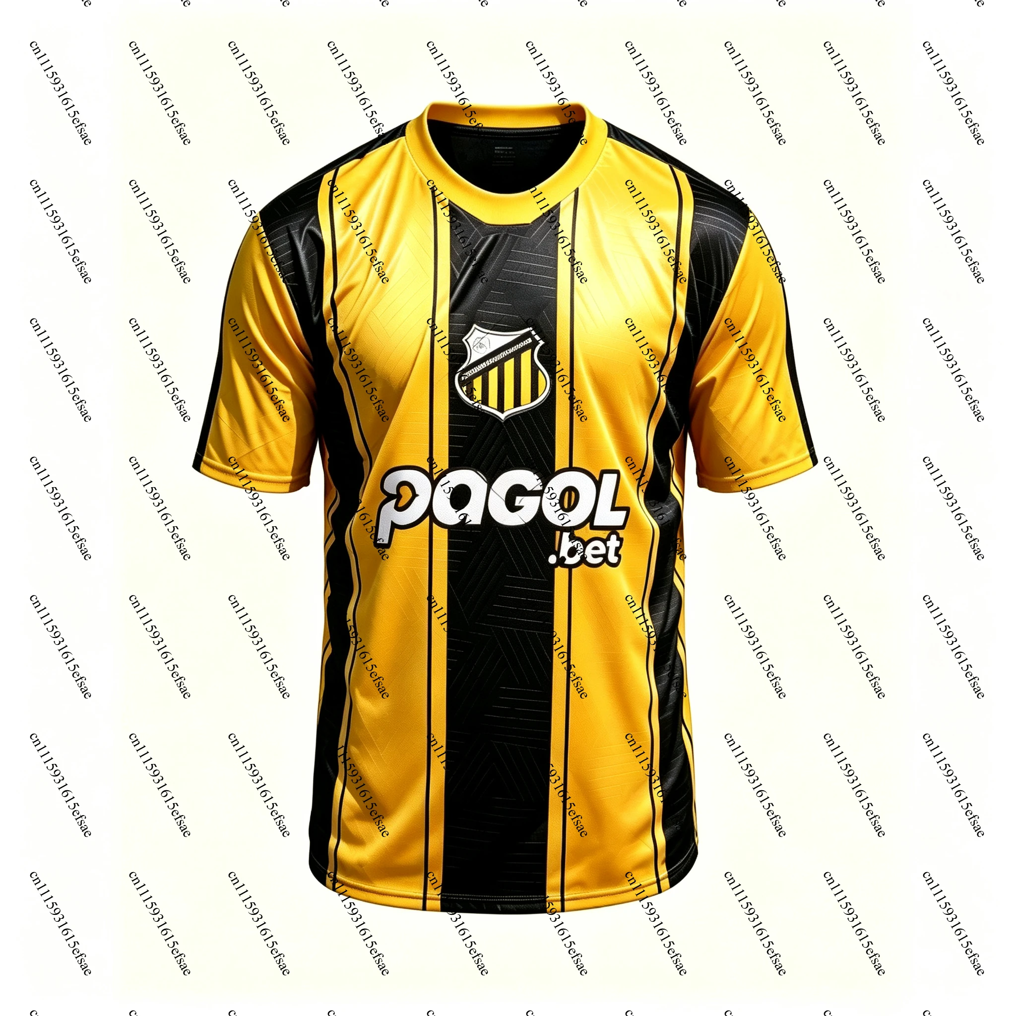 2026-27 Grêmio Novorizontino Home and Away T-Shirt with 3D Digital Print, Comfortable and Breathable Sports Casual Top